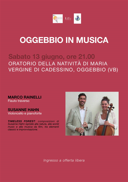 Oggebbio in Musica - Sabato 13 giugno 2026 Cadessino