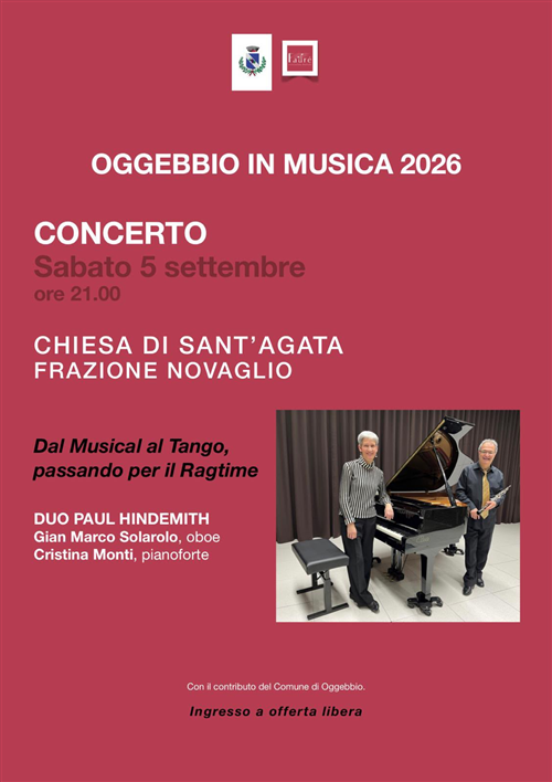 Oggebbio in musica 2026